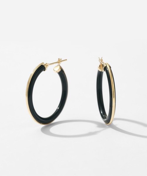 【Jewel closet by L&Co. 】K18 フープピアス K18 フープ ピアス（ピアス（両耳用））｜Jewel closet by L&Co
