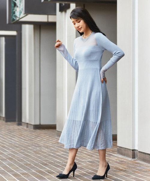 PINKY&DIANNE（ピンキー アンド ダイアン） ワンピース シアーコンビ