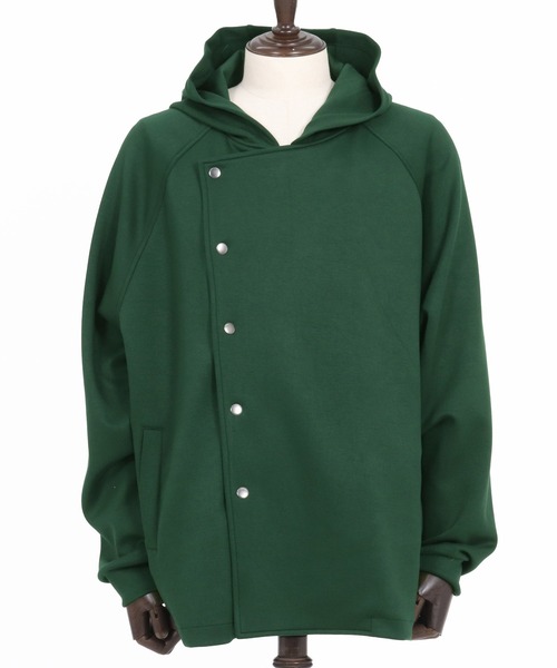 CAMBIO（カンビオ） パーカー mpa3693-ポンチスナップボタンフライ