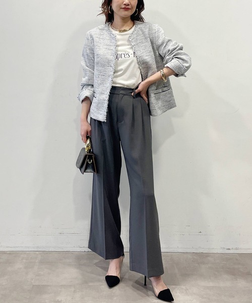 PICCIN（ピッチン） ジャケット ノーカラージャケット フロントホック