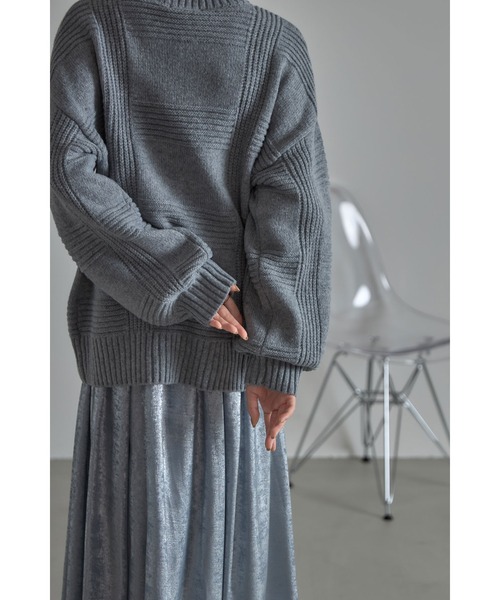 ニットグレーおさむらい様 URBAN RESEARCH DOORS（アーバンリサーチドアーズ） ニット セーター