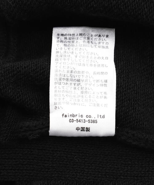 【DankeSchon】PATCHWORK CREW NECK SWEAT ブラック 要在庫確認 DANKE SCHON トレーナー スウェット DankeSchon/ダンケシェーン