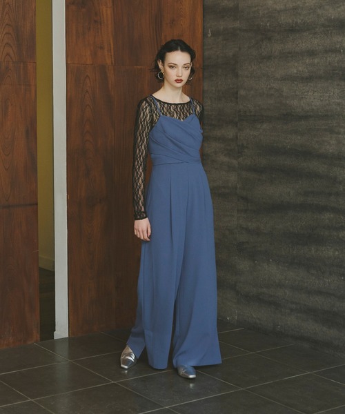 ANDRESD パンツドレス クロスオールインワンドレス / cross all in one