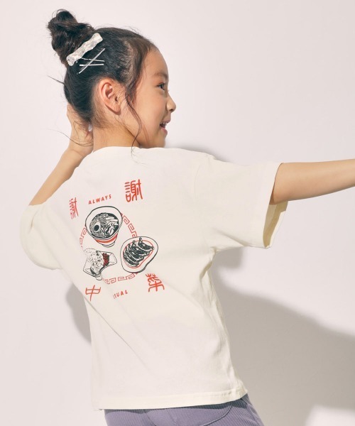 devirock（デビロック） tシャツ 綿100％ デビラボ×「アジア食堂」 BIG