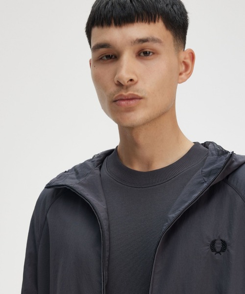 フレッドペリー　Hooded Shell Jacket M FRED PERRY ブルゾン アウター Hooded Shell Jacket／フーデット