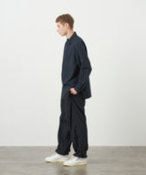 ATON パンツ 「ATON/エイトン」HAND DYED NYLON OVER PANTS