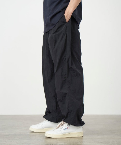 ぬま　ATON pants ATON - 【残り一点】Wool Tropical Tapered Easy Pants