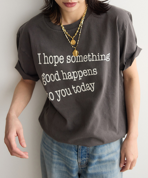 tシャツ 「MIXTA/ミクスタ」I HOPE CREW  T-SHITS：Tシャツ レディース