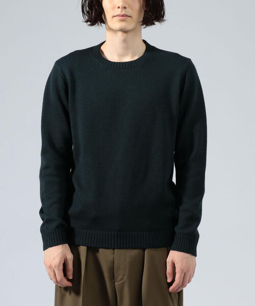 「TOMORROWLAND」 長袖ニット X-SMALL ダークブルー メンズ_画像8