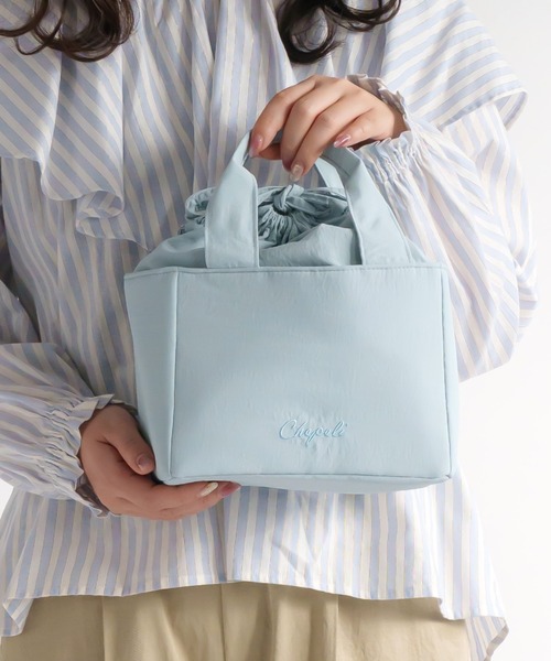 Per sist ence（パーシエンス） エコバッグ 保冷巾着ランチトート 保冷