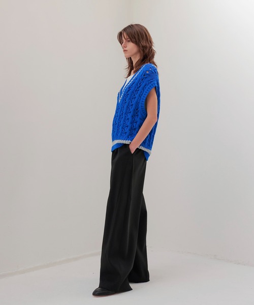 Stumblyベスト新品⭐︎VERY掲載品 STUMBLY（スタンブリー） ベスト ジレ STUMBLY / Bulky Tilden Knit