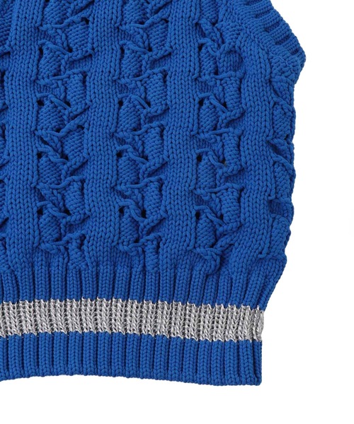 STUMBLY ベスト ジレ / Bulky Tilden Knit Vest(バルキー