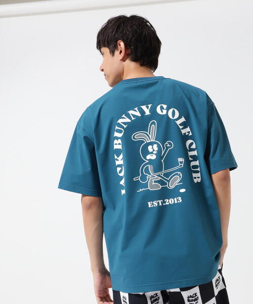 Jack Bunny*半袖カットソー(メンズ) Jack Bunny!! tシャツ 「Jack Bunny!!」強燃天竺半袖Tシャツ
