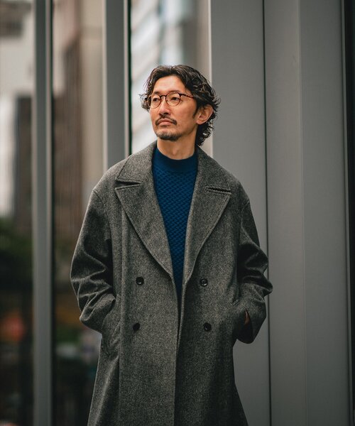 EDIFICE（エディフィス） コート MEDIUM ウッド メンズ : ZOZOTOWN