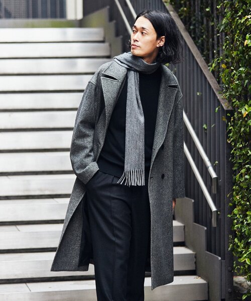 EDIFICE（エディフィス） コート MEDIUM ウッド メンズ : ZOZOTOWN