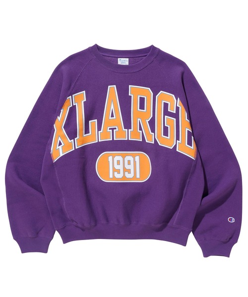 XLARGE パープル スウェット XLARGE パープル スウェット