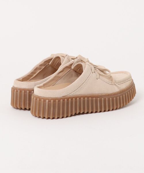 Clarks（クラークス） 厚底 サンダル ミュール Torhill Mule（トーヒル