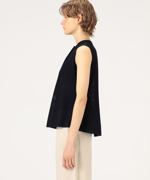 Ballsey（ボールジィ） ニット セーター パールメッシュコンビ
