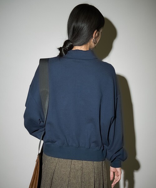 「FREAK'S STORE」 「UMBRO」スウェットカットソー フリ- ブルー レディース FREAK'S STORE 「FREAK'S STORE」 「unbro」スウェット