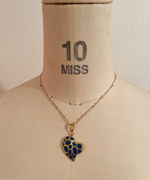 ネックレス 「Yu」「it」「yufect」heart gold necklace レディース