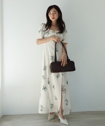 EIMY ISTOIRE（エイミーイストワール） ワンピース ボタニカルフラワー