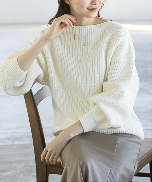 NOBLE（ノーブル） 長袖ニット - ピンク レディース : ZOZOTOWN Yahoo