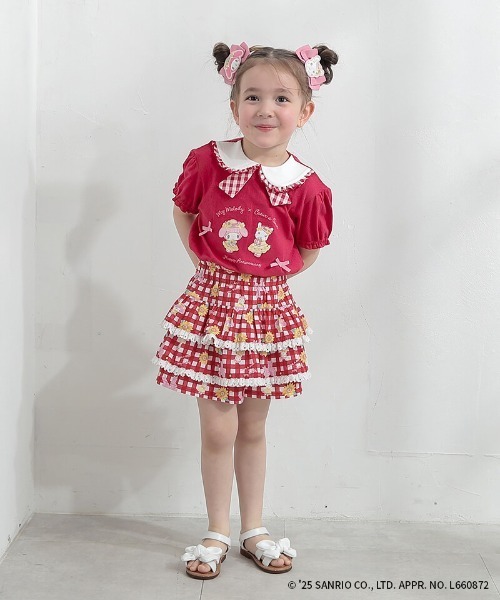 coeur a tシャツ マイメロディ 半袖Tシャツ キッズ 子供服 女の子