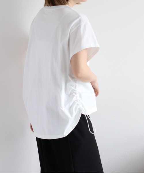 cepo tシャツ サイドドロストショートスリーブTee レディース