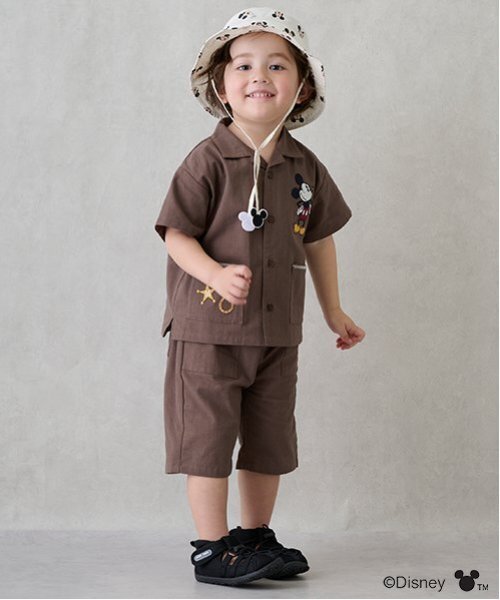 ディズニーTシャツ&ハーフパンツ 楽天市場】ディズニー ミッキー ハーフパンツ（キッズ・ベビー