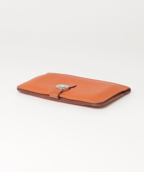HERMES エルメス ドゴン オレンジ 二つ折り財布 HERMES 「HERMES」 ドゴン 二つ折り 財布 - オレンジ レディース