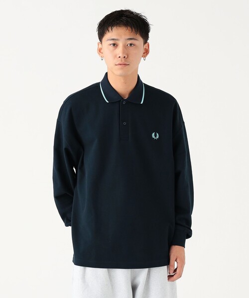 ✴︎アビュー✴︎fredperry ポロシャツ✴︎美品✴︎ FRED PERRY ポロシャツ 「別注」FRED / SINGLE TIP RELAX PIQUE