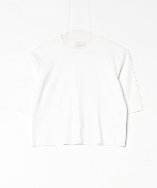 「UNITED ARROWS」 半袖ニット FREE ホワイト レディース UNITED ARROWS 「UNITED ARROWS」 半袖ニット FREE オフホワイト