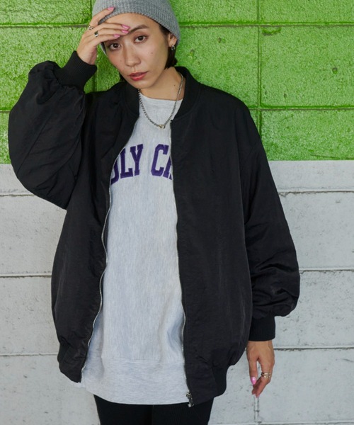 「Auntie Rosa Holiday」 ブルゾン FREE アイボリー レディース_画像4