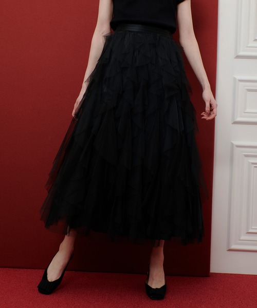 LOULOUWILLOUGHBY ブラック チュチュスカート LOULOU WILLOUGHBY（ルルウィルビー） スカート 「LOULOU WILLOUGHBY