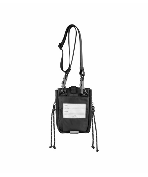 A.P.C. ウエストポーチ CROSSBODY POUCH TREK メンズ : ZOZOTOWN