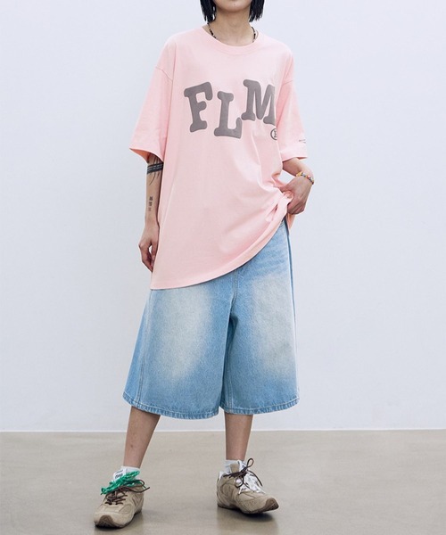 パンツ 「UNISEX」Filluminate／カーブバミューダパンツ レディース メンズ | F.ILLUMINATE | 04