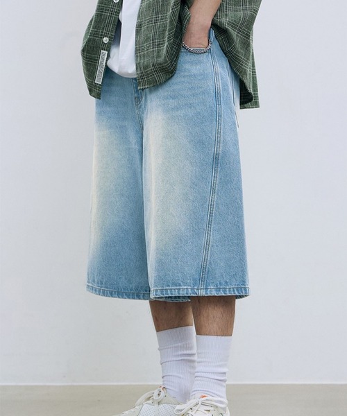 パンツ 「UNISEX」Filluminate／カーブバミューダパンツ レディース メンズ | F.ILLUMINATE | 08