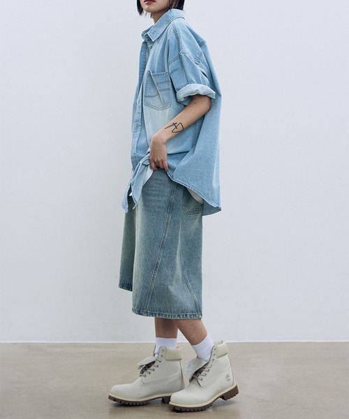 パンツ 「UNISEX」Filluminate／カーブバミューダパンツ レディース メンズ | F.ILLUMINATE | 11