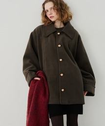 Unitage（ユニテージ） ステンカラーコート コート 金釦ミドルコート