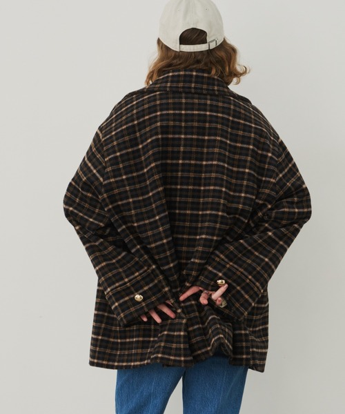 Unitage（ユニテージ） ステンカラーコート コート 金釦ミドルコート