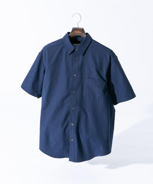 URBAN RESEARCH ROSSO MEN シャツ 「XLサイズあり」マイクロサッカー