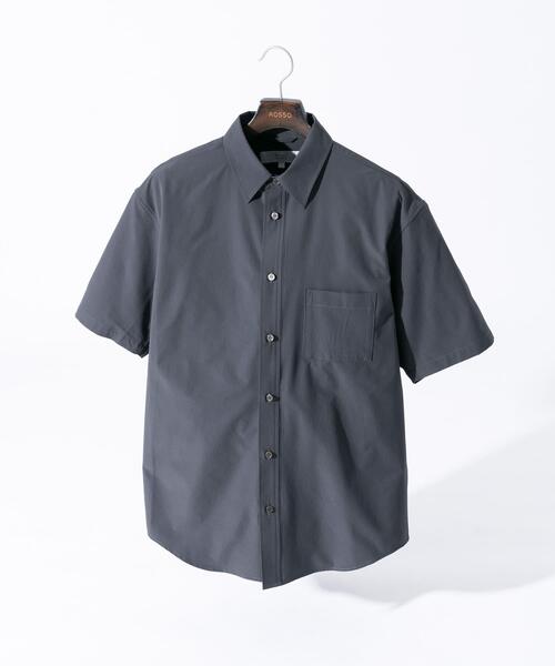 URBAN RESEARCH ROSSO MEN シャツ 「XLサイズあり」マイクロサッカー