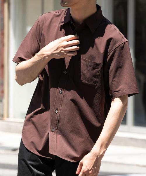 【半袖シャツ】売ります！！ URBAN RESEARCH ROSSO MEN シャツ 「XLサイズあり」マイクロサッカー