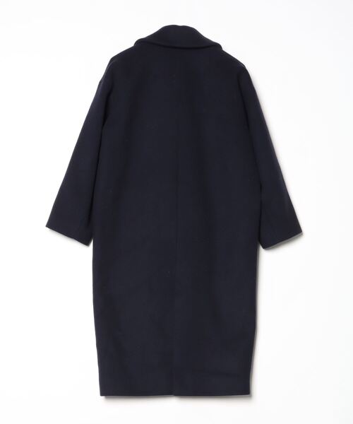極美品★IENA｜定価8.8万 ベルテッドウールコート イタリア製 ネイビー IENA（イエナ）の「ウールベルテッドコート◇（その他アウター）」 - WEAR