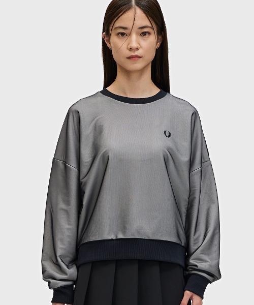 FRED PERRY（フレッドペリー） トレーナー スウェット Mesh Overlay
