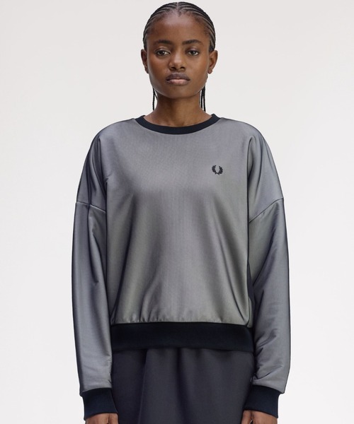 FRED PERRY（フレッドペリー） トレーナー スウェット Mesh Overlay