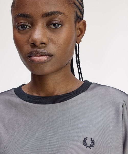 FRED PERRY（フレッドペリー） トレーナー スウェット Mesh Overlay