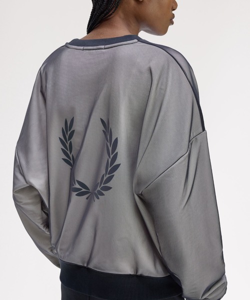 FRED PERRY（フレッドペリー） トレーナー スウェット Mesh Overlay