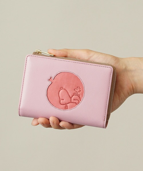 SNOOPY（スヌーピー） 財布 PEANUTS ピーナッツ 二つ折り財布 フルーツ