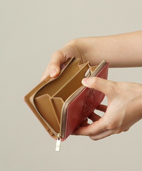 SNOOPY（スヌーピー） 財布 PEANUTS ピーナッツ 二つ折り財布 フルーツ